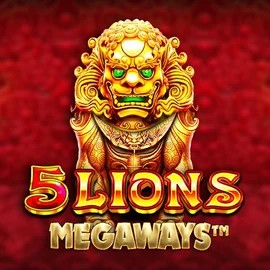 5 Lions Megaways slot visual from Pragmatic Play available on pelikaanifi.com