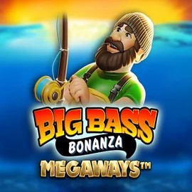 Slots logo of Big Bass Bonanza Megaways from Pragmatic Play at Pelikaani Casino
