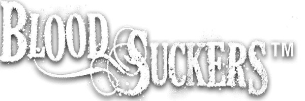 Blood Suckers logo by NetEnt at Pelikaani Casino
