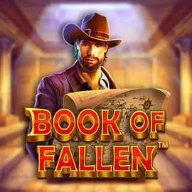 Book Of Fallen game by Pragmatic Play – logo hosted on Pelikaani Casino