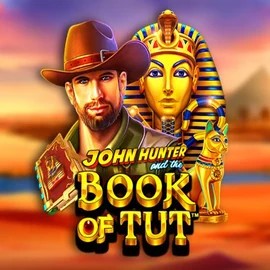 Official Slots logo: John Hunter and the Book of Tut by Pragmatic Play at Pelikaani Casino