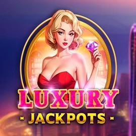 Luxury Jackpots online game logo by Triple Cherry on pelikaanifi.com