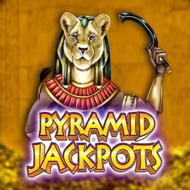 Pyramid Jackpots slot logo by King Show Games at Pelikaani Casino
