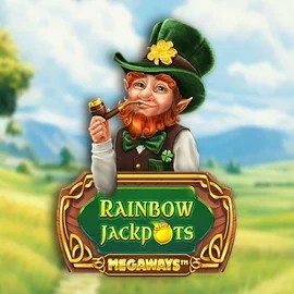 Rainbow Jackpots Megaways logo – Jackpots by Red Tiger Gaming at Pelikaani Casino