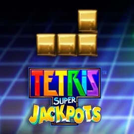 Tetris Super Jackpots logo by WMS Pelikaani Casino